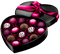 Heart.Box.Candy.Brown.Black.Pink.Purple - PNG gratuit GIF animé