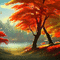 kikkapink autumn background asian oriental - Darmowy animowany GIF animowany gif