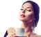 Woman Coffee Tea - Bogusia - Free PNG Animated GIF