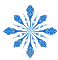Tube déco-étoile de neige - GIF animado grátis Gif Animado