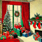 kikkapink vintage room christmas animated - GIF เคลื่อนไหวฟรี GIF แบบเคลื่อนไหว