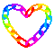 rainbow chain - Бесплатный анимированный гифка анимированный гифка