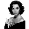 Elizabeth taylor by Cristal - δωρεάν png κινούμενο GIF