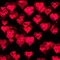 heart coeur herzen   background fond hintergrund effect  gif anime animated animation image effet  love red - Free animated GIF Animated GIF