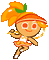 orange cookie - Animovaný GIF zadarmo animovaný GIF