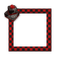 Small Black/Red Frame - Ilmainen animoitu GIF