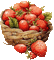 panier de fraise - GIF animé gratuit GIF animé
