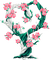 Tree.Flowers.Pink.White.Green - zdarma png animovaný GIF