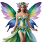 springtimes fantasy girl woman spring fairy - ingyenes png animált GIF