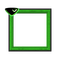 Small Green Frame - nemokama png animuotas GIF
