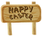 Kaz_Creations Easter Deco Text Logo Happy Easter Sign