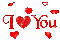Kaz_Creations Animated Text Logo I Love You