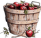 Korb, Äpfel - безплатен png анимиран GIF