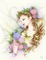 femmes fleurs - безплатен png анимиран GIF