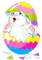Kaz_Creations Easter Deco Bunny - gratis png animeret GIF