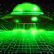 Vaporwave UFO Background