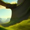 Grassy Canyon - png gratis GIF animasi