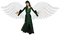 Green Angel - nemokama png animuotas GIF