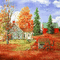 soave background animated autumn vintage house - GIF animado gratis GIF animado