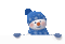 snowman - GIF animé gratuit GIF animé
