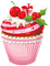 Kaz_Creations Christmas Cupcake - PNG gratuit GIF animé