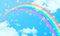 heart rainbow bg