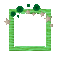 Small Green Frame - GIF animado gratis GIF animado