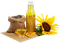 sunflower flower fleur sonnenblume oil öl bottle deco  summer ete    tube sommer  huile tournesol - png grátis Gif Animado