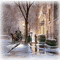fondo  vintage invierno navidad dubravka4 - png gratis GIF animado