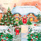 Y.A.M._New year Christmas background - Kostenlose animierte GIFs Animiertes GIF