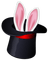 Kaz_Creations Deco Easter Magic Tophat - gratis png animerad GIF