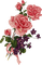 kikkapink deco roses rose flowers vintage
