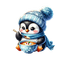 pingouin - png gratuito GIF animata