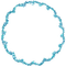 Kaz_Creations Blue Deco Circle Frame Colours