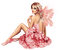 pink fairy woman kikkapink autumn - PNG gratuit GIF animé