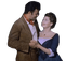 western (Cornel Wilde et Yvonne de Carlo) - png gratuito GIF animata