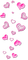 Hearts.Pink - png gratis GIF animado