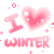 Winter Love - Безплатен анимиран GIF анимиран GIF