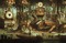 Surreal Steampunk background - zadarmo png animovaný GIF