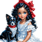loly33 enfant  chien printemps - png gratis GIF animasi