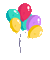 Birthday Balloon - Free animated GIF Animated GIF