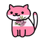 Sapphic cat - png gratis GIF animado