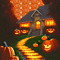 Halloween House - Безплатен анимиран GIF анимиран GIF
