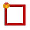 Small Red Frame - Gratis geanimeerde GIF geanimeerde GIF
