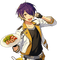 shinobu waiter - nemokama png animuotas GIF