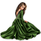 autumn woman fantasy green kikkapink - bezmaksas png animēts GIF