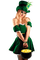 st. Patrick woman  by nataliplus - Free PNG Animated GIF