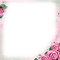 Pink Roses Frame - By KittyKatLuv65 - png gratuito GIF animata