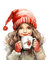 loly33 enfant hiver chocolat - Free PNG Animated GIF