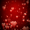 red hearts bg gif rouge coeur fond - GIF animé gratuit GIF animé